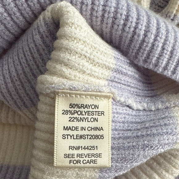 Sincerely Jules Pastel Striped Sweater - Picture 9 of 9
